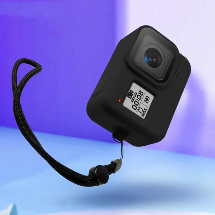 矽膠保護殼附腕帶，適用於 GoPro HERO8 Black，適用於 GoPro HERO8 Black