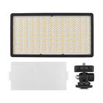 LED01 416 顆 LED 3600 流明專業 Vlogging 攝影錄影及攝影棚燈，適用 Canon / Nikon DSLR 相機，416 顆 LED