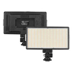 LED01 416 顆 LED 3600 流明專業 Vlogging 攝影錄影及攝影棚燈，適用 Canon / Nikon DSLR 相機，416 顆 LED