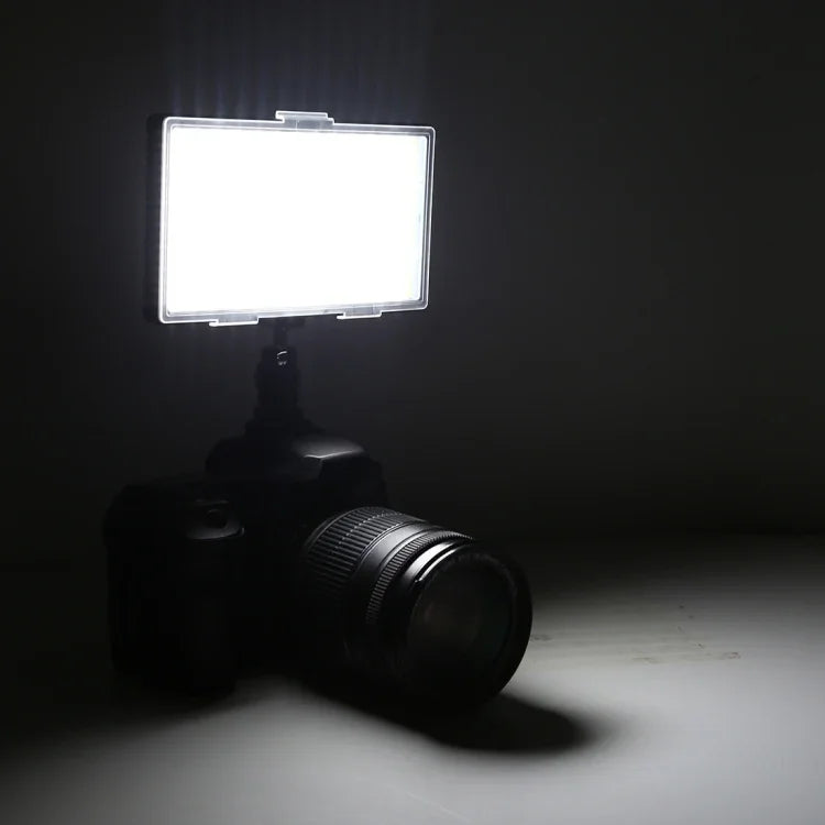 LED01 416 顆 LED 3600 流明專業 Vlogging 攝影錄影及攝影棚燈，適用 Canon / Nikon DSLR 相機，416 顆 LED
