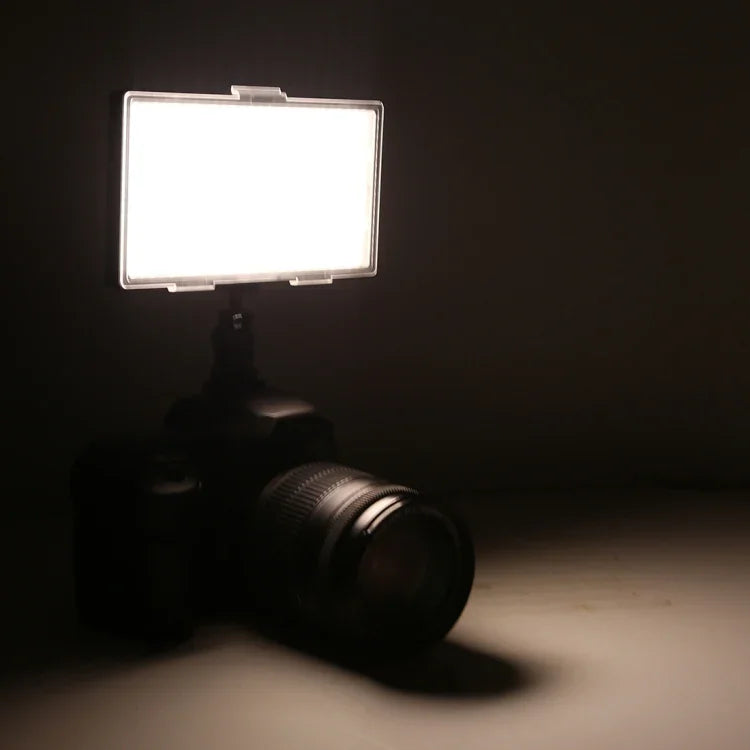 LED01 416 顆 LED 3600 流明專業 Vlogging 攝影錄影及攝影棚燈，適用 Canon / Nikon DSLR 相機，416 顆 LED