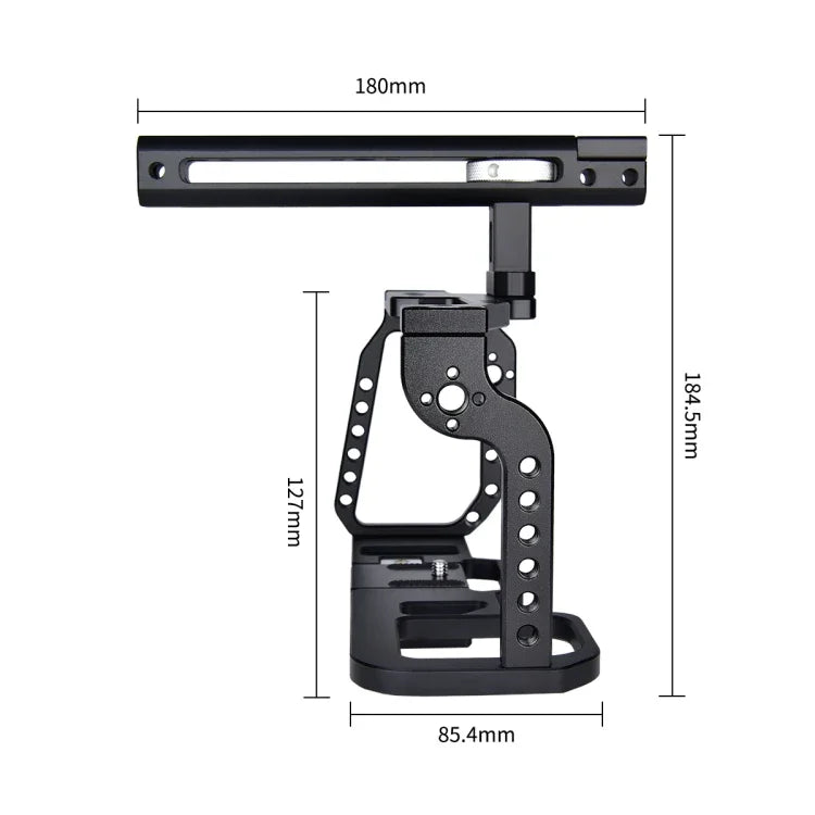 YELANGU C9-A YLG0911A 手柄攝影機籠穩定器，適用 DJI BMPCC 4K，C9-A