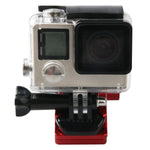 摩托車後視鏡 CNC 鋁合金支架固定架，適用 GoPro、Insta360、DJI 及其他運動相機