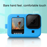 GoPro HERO10 Black / HERO9 Black 矽膠保護套，附手腕帶與鏡頭蓋，適用 GoPro HERO10 Black