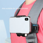 RUIGPRO 360度旋轉快拆背帶安裝肩背包安裝座，適用於GoPro、Insta360、DJI及其他運動相機