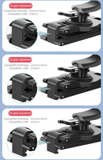 RUIGPRO 360度旋轉快拆背帶安裝肩背包安裝座，適用於GoPro、Insta360、DJI及其他運動相機