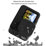 RUIGPRO適用於GoPro HERO10 Black / HERO9 Black的軟橡膠防刮相機鏡頭保護蓋，適用於GoPro HERO9 Black