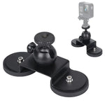 汽車吸盤安裝支架，適用於GoPro Hero11 Black / HERO10 Black / HERO9 Black / HERO8 Black /7 /6 /5 /5 Session /4 Session /4 /3+ /3 /2 /1，Xiaoyi及其他運動相機，尺寸：M，尺寸：M