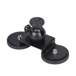 汽車吸盤安裝支架，適用於GoPro Hero11 Black / HERO10 Black / HERO9 Black / HERO8 Black /7 /6 /5 /5 Session /4 Session /4 /3+ /3 /2 /1，Xiaoyi及其他運動相機，尺寸：M，尺寸：M