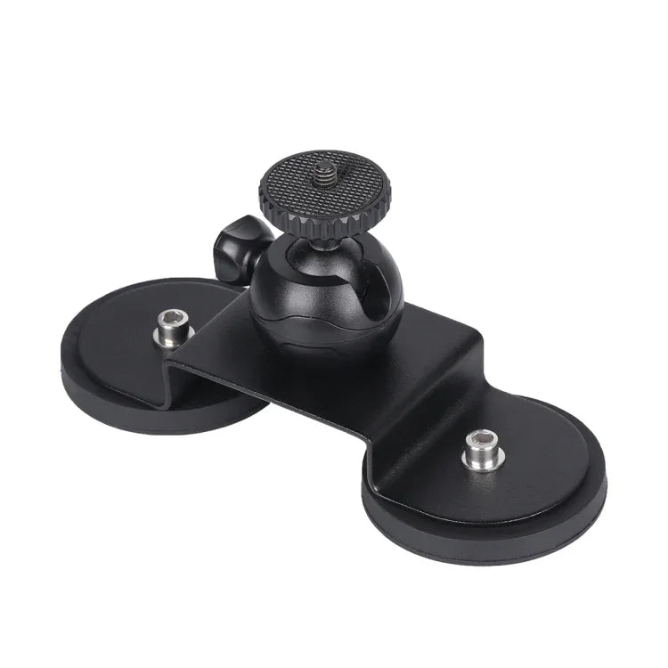汽車吸盤安裝支架，適用於GoPro Hero11 Black / HERO10 Black / HERO9 Black / HERO8 Black /7 /6 /5 /5 Session /4 Session /4 /3+ /3 /2 /1，Xiaoyi及其他運動相機，尺寸：M，尺寸：M