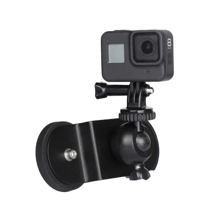 汽車吸盤安裝支架，適用於GoPro Hero11 Black / HERO10 Black / HERO9 Black / HERO8 Black /7 /6 /5 /5 Session /4 Session /4 /3+ /3 /2 /1，Xiaoyi及其他運動相機，尺寸：M，尺寸：M