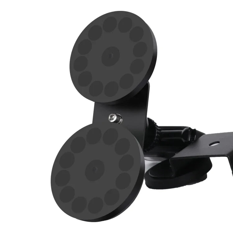 汽車吸盤安裝支架，適用於GoPro Hero11 Black / HERO10 Black / HERO9 Black / HERO8 Black /7 /6 /5 /5 Session /4 Session /4 /3+ /3 /2 /1，Xiaoyi及其他運動相機，尺寸：L，尺寸：L