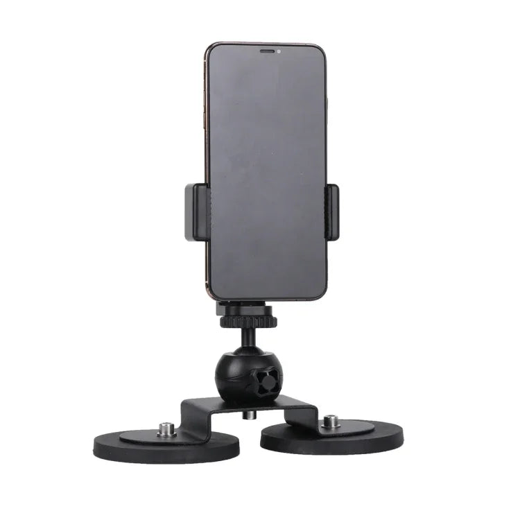 汽車吸盤安裝支架，適用於GoPro Hero11 Black / HERO10 Black / HERO9 Black / HERO8 Black /7 /6 /5 /5 Session /4 Session /4 /3+ /3 /2 /1，Xiaoyi及其他運動相機，尺寸：L，尺寸：L
