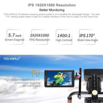 FEELWORLD F6 1920x1080 5.5 吋 IPS 螢幕 HDMI 4K 攝影機現場監視器，F6