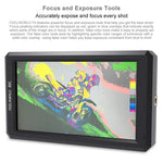 FEELWORLD F6 1920x1080 5.5 吋 IPS 螢幕 HDMI 4K 攝影機現場監視器，F6