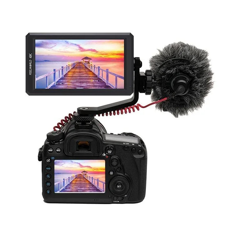 FEELWORLD F6 1920x1080 5.5 吋 IPS 螢幕 HDMI 4K 攝影機現場監視器，F6