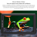 FEELWORLD F6 1920x1080 5.5 吋 IPS 螢幕 HDMI 4K 攝影機現場監視器，F6