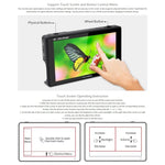 FEELWORLD LUT6 1920x1080 2600 尼特 6 吋 IPS 螢幕 HDMI 4K 觸控控制攝影機現場監視器，LUT6