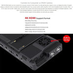 FEELWORLD LUT6 1920x1080 2600 尼特 6 吋 IPS 螢幕 HDMI 4K 觸控控制攝影機現場監視器，LUT6