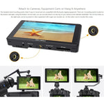 FEELWORLD LUT6 1920x1080 2600 尼特 6 吋 IPS 螢幕 HDMI 4K 觸控控制攝影機現場監視器，LUT6