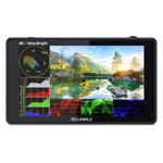 FEELWORLD LUT6 1920x1080 2600 尼特 6 吋 IPS 螢幕 HDMI 4K 觸控控制攝影機現場監視器，LUT6