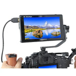 FEELWORLD LUT6 1920x1080 2600 尼特 6 吋 IPS 螢幕 HDMI 4K 觸控控制攝影機現場監視器，LUT6