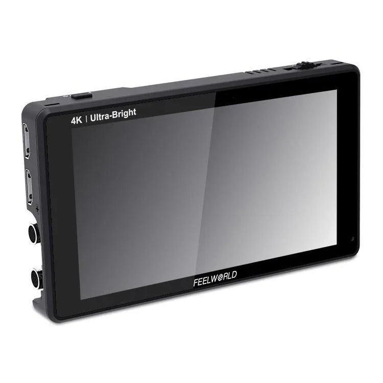 FEELWORLD LUT6S 1920x1080 2600 尼特 6 吋 IPS 螢幕 HDMI 4K 觸控螢幕 SDI HDI 攝影機現場監視器，LUT6S