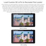 FEELWORLD LUT6S 1920x1080 2600 尼特 6 吋 IPS 螢幕 HDMI 4K 觸控螢幕 SDI HDI 攝影機現場監視器，LUT6S