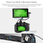 FEELWORLD LUT6S 1920x1080 2600 尼特 6 吋 IPS 螢幕 HDMI 4K 觸控螢幕 SDI HDI 攝影機現場監視器，LUT6S