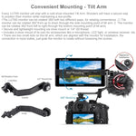 FEELWORLD LUT6S 1920x1080 2600 尼特 6 吋 IPS 螢幕 HDMI 4K 觸控螢幕 SDI HDI 攝影機現場監視器，LUT6S