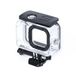 45米防水外殼保護殼，附扣環基本安裝座及螺絲，適用於 GoPro HERO10 Black / HERO9 Black，適用於 GoPro HERO9 Black