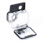 45米防水外殼保護殼，附扣環基本安裝座及螺絲，適用於 GoPro HERO10 Black / HERO9 Black，適用於 GoPro HERO9 Black