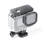 防震防塵外殼保護殼，帶充電孔及扣環基本安裝座及螺絲，適用於 GoPro HERO10 Black / HERO9 Black