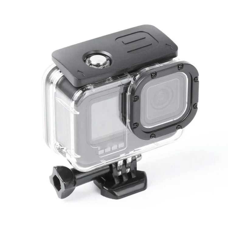 防震防塵外殼保護殼，帶充電孔及扣環基本安裝座及螺絲，適用於 GoPro HERO10 Black / HERO9 Black