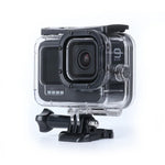 防震防塵外殼保護殼，帶充電孔及扣環基本安裝座及螺絲，適用於 GoPro HERO10 Black / HERO9 Black