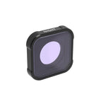 JSR KB 系列夜間光害減少鏡頭濾鏡，適用於 GoPro HERO13 Black /12 Black /11 Black /10 Black /9 Black，NIGHT