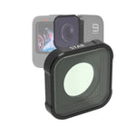 JSR KB 系列星光效果鏡頭濾鏡，適用於 GoPro HERO13 Black /12 Black /11 Black /10 Black /9 Black，星光