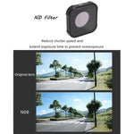 JSR KB 系列 MCUV+CPL+ND8+ND16+ND32 鏡頭濾鏡，適用於 GoPro HERO13 Black /12 Black /11 Black /10 Black /9 Black，5 合 1