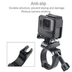 GP434 大尺寸自行車摩托車把手固定座，適用於 GoPro、Insta360、DJI 及其他運動相機，GP434