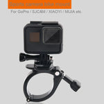 GP434 大尺寸自行車摩托車把手固定座，適用於 GoPro、Insta360、DJI 及其他運動相機，GP434
