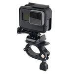 GP435 小型自行車摩托車把手固定支架，適用於 GoPro、Insta360、DJI 及其他運動相機，GP435