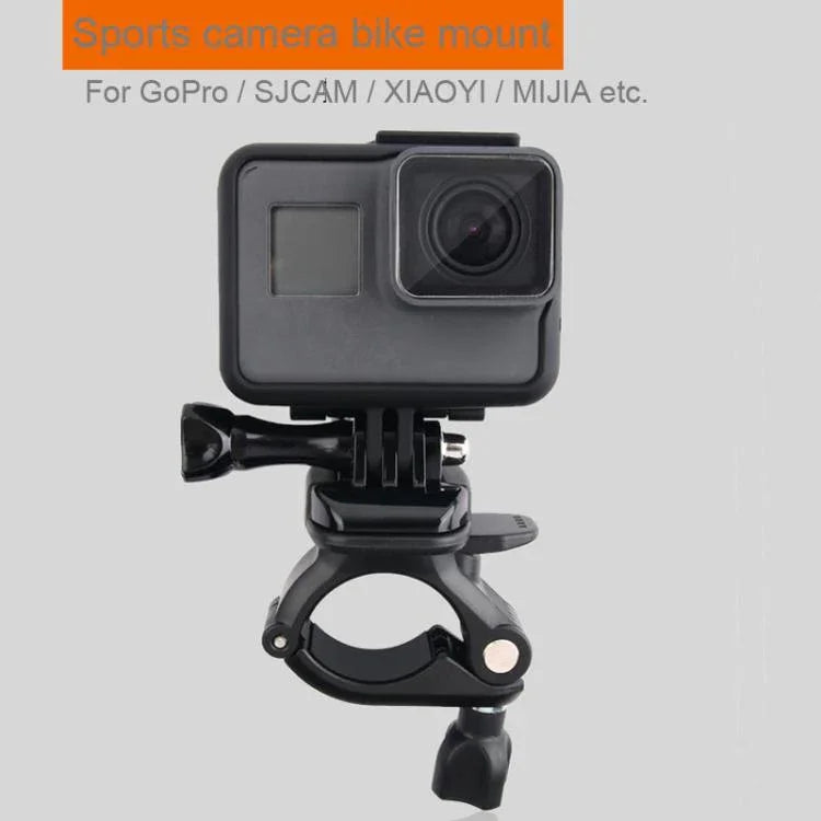 GP435 小型自行車摩托車把手固定支架，適用於 GoPro、Insta360、DJI 及其他運動相機，GP435