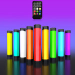 LUXCeO RGB 彩色攝影 LED 棒視頻燈 APP 控制 可調色溫 防水手持 LED 補光燈 含遙控器，P200 RGB