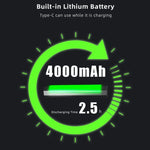 LUXCeO RGB 彩色攝影 LED 棒視頻燈 APP 控制 可調色溫 防水手持 LED 補光燈 含遙控器，P200 RGB