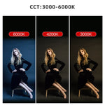 LUXCeO RGB 彩色攝影 LED 棒視頻燈 APP 控制 可調色溫 防水手持 LED 補光燈 含遙控器，P200 RGB