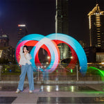 LUXCeO P7RGB Pro 彩色攝影 LED 棒視頻燈 APP 控制 可調色溫 防水手持 LED 補光燈 含遙控器，P7RGB Pro