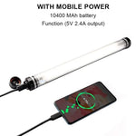 LUXCeO P7RGB Pro 彩色攝影 LED 棒視頻燈 APP 控制 可調色溫 防水手持 LED 補光燈 含遙控器，P7RGB Pro