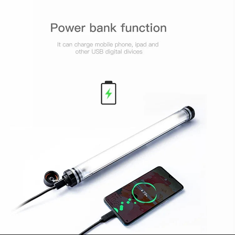 LUXCeO P7 雙色溫攝影 LED 棒視頻燈 防水手持 LED 補光燈 含遙控器，P7