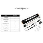 LUXCeO P7 雙色溫攝影 LED 棒視頻燈 防水手持 LED 補光燈 含遙控器，P7