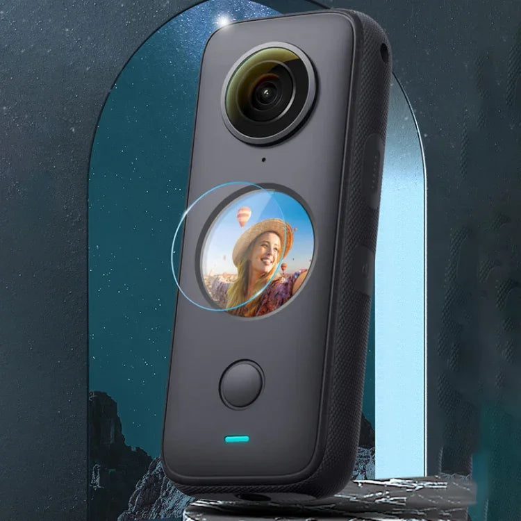 Insta360 One X2 防爆鋼化玻璃保護膜，適用於 Insta360 One X2